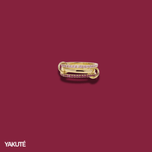 Yakutè Trinity Ring in Yellow